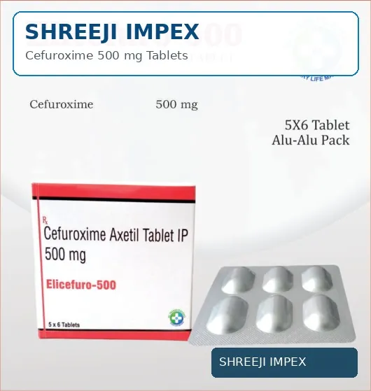 Cefuroxime 500 mg Tablets