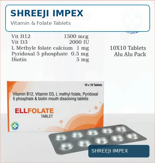 Vitamin & Folate Tablets