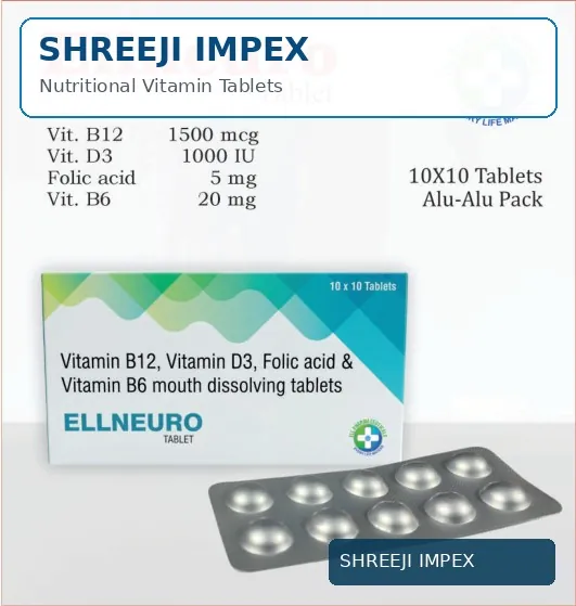Nutritional Vitamin Tablets