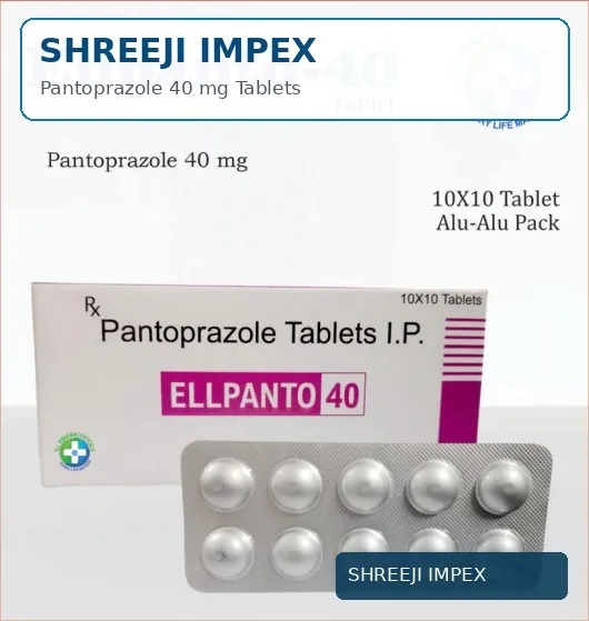 Pantoprazole 40 mg Tablets