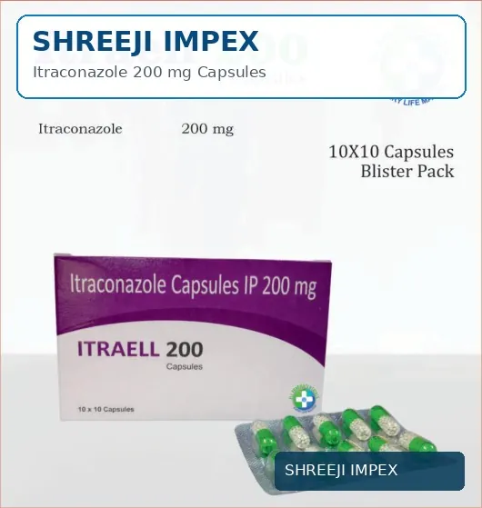 Itraconazole 200 mg Capsules